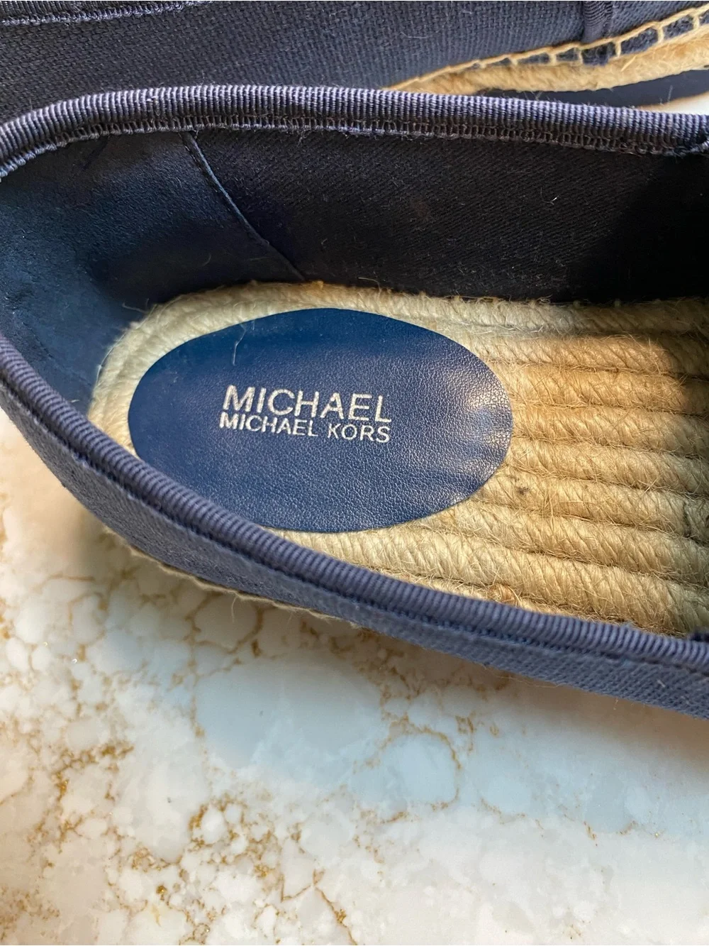 Michael Kors espadrille flats Women's size 8